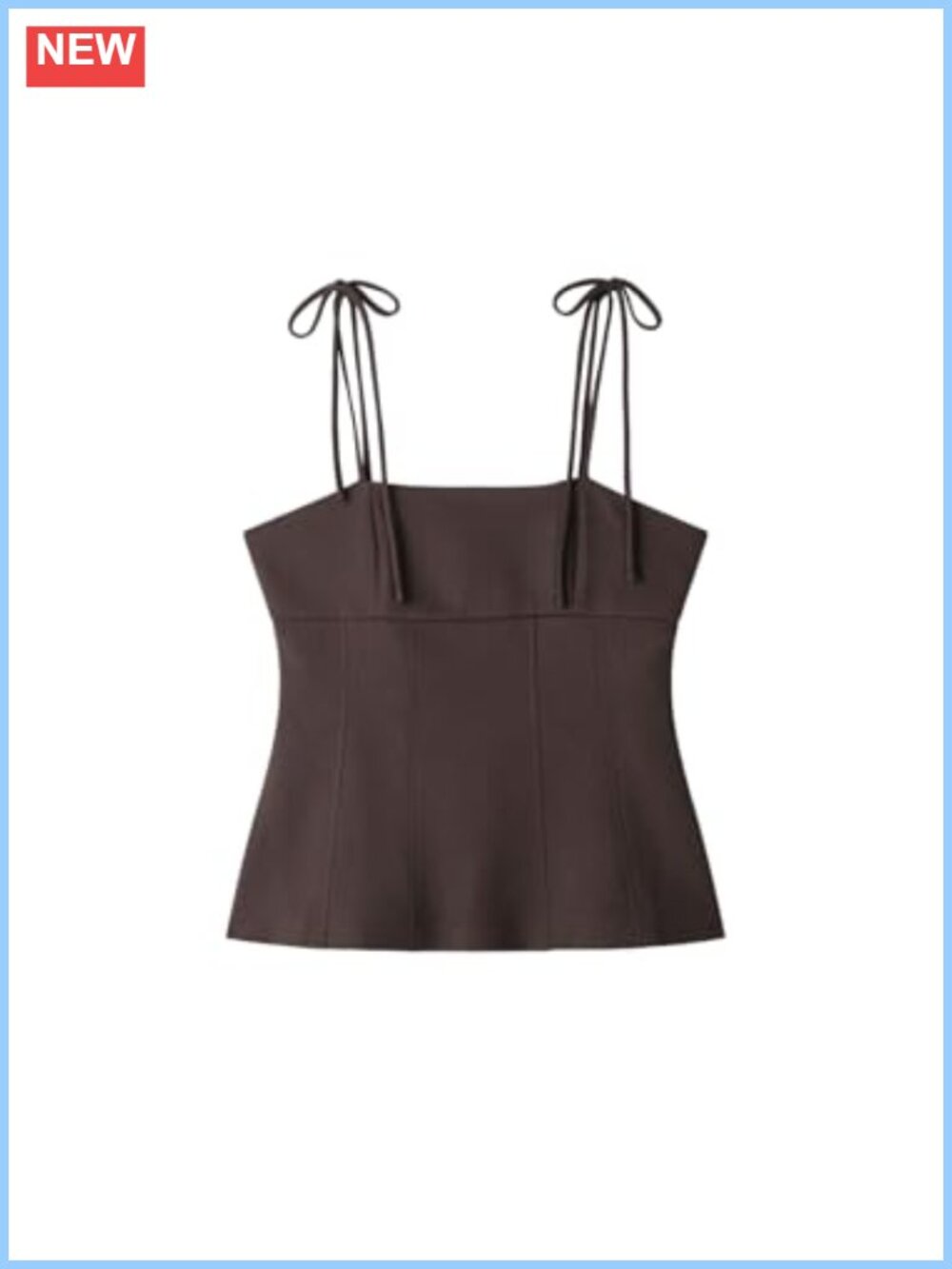 Sleeveless Tie Shoulder Backless Crop Cami Top Y2K Summer